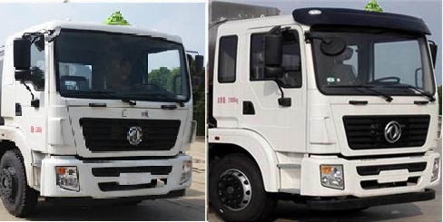 專威牌HTW5250GYYESQ型東風(fēng)小三軸運(yùn)油車